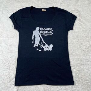 Vintage 90s Y2K Strip Club Lake Geneva Sugar Shack T Shirt